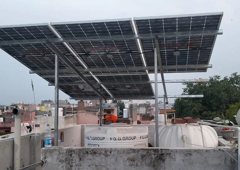 Rooftop Solar Structure