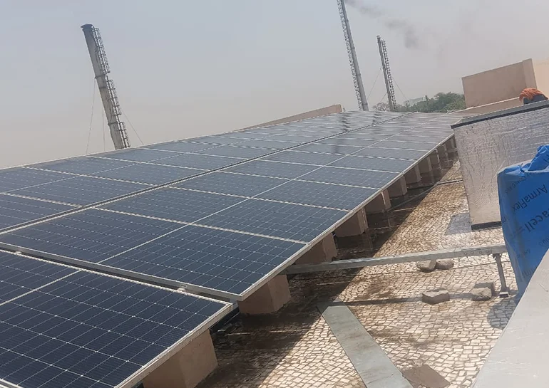 364 KWP On Grid Solar Power System in Bihar