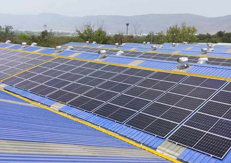 400 KWP On-Grid Solar Power Plant