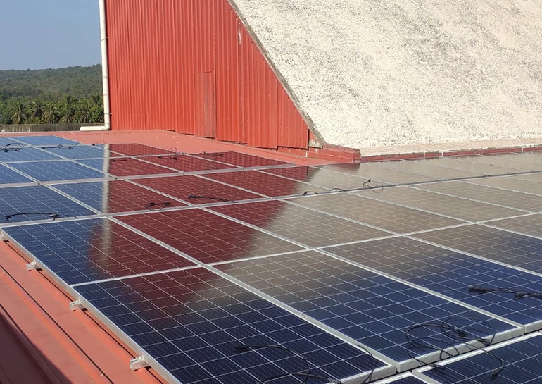 540 kWp On Grid Solar Structure